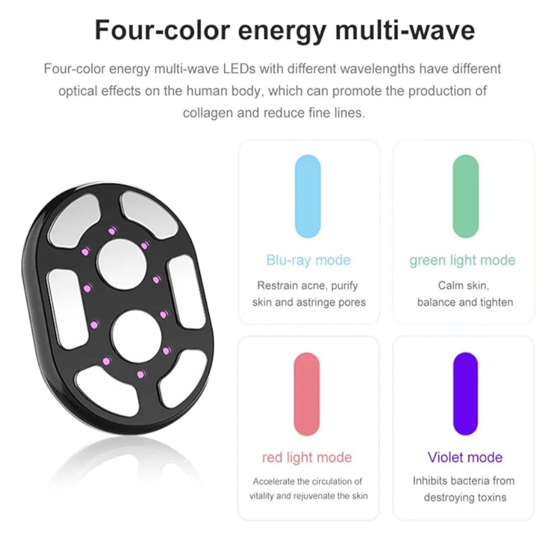 Multi-light therapy in action

