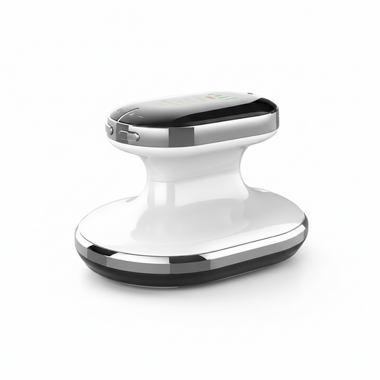 RF + EMS body sculpting massager on a clean white background