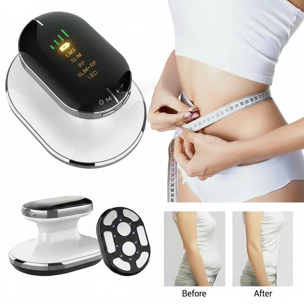 Sculpt. Refine. Glow.
4-in-1 Body Contouring Device